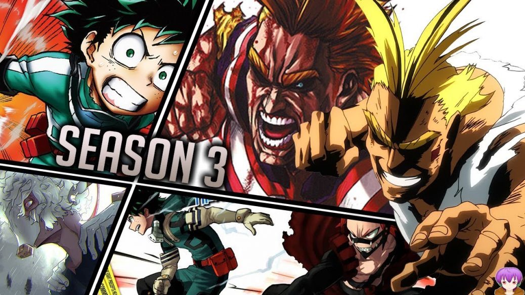 Image result for boku no hero academia season 3